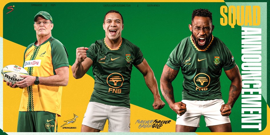 Porthen earns first Bok call-up in exciting Castle Lager Outgoing Tour squad