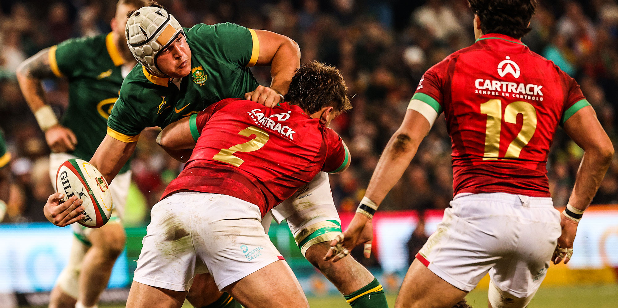 Ruan Venter made his Springbok debut against Portugal.