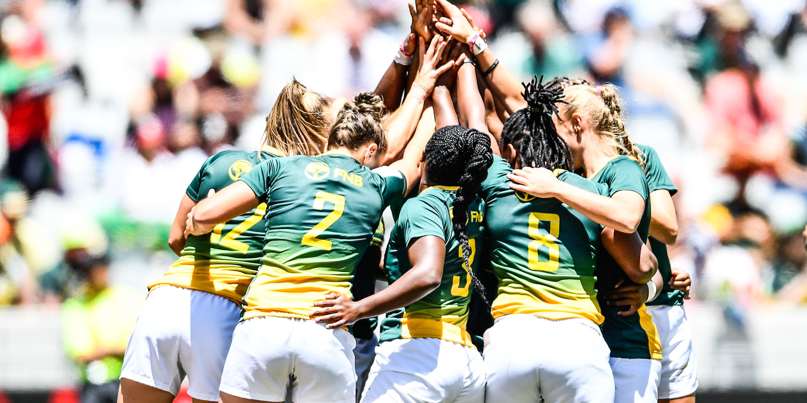 The Springbok Women's Sevens team will be in action in the HSBC Toulouse Sevens in May.