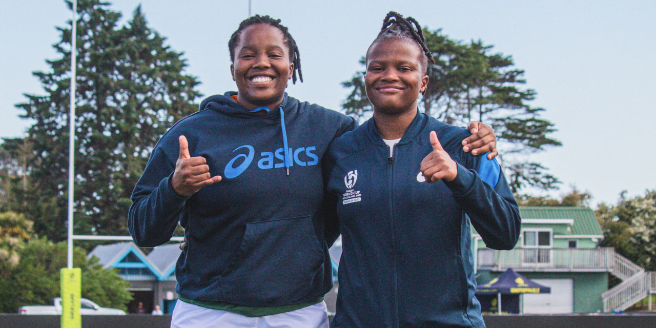 Chumisa and Chuma Qawe are the first twins to play for the Springbok Women.