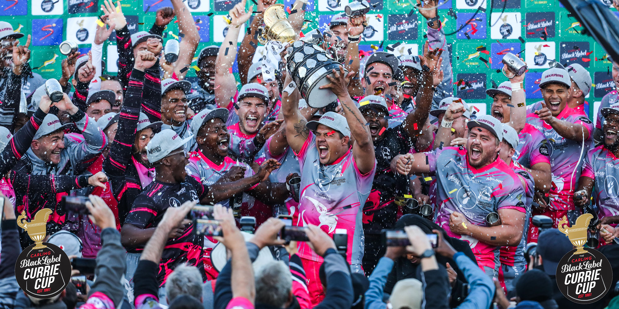 The Airlink Pumas were crowned champions in 2022.