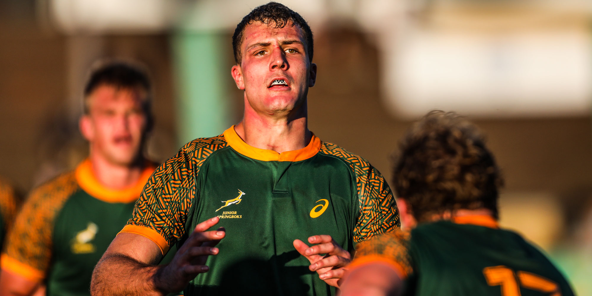 Reinhardt Ludwig is one of the two vice-captains in the Junior Bok side for their trip to Italy.