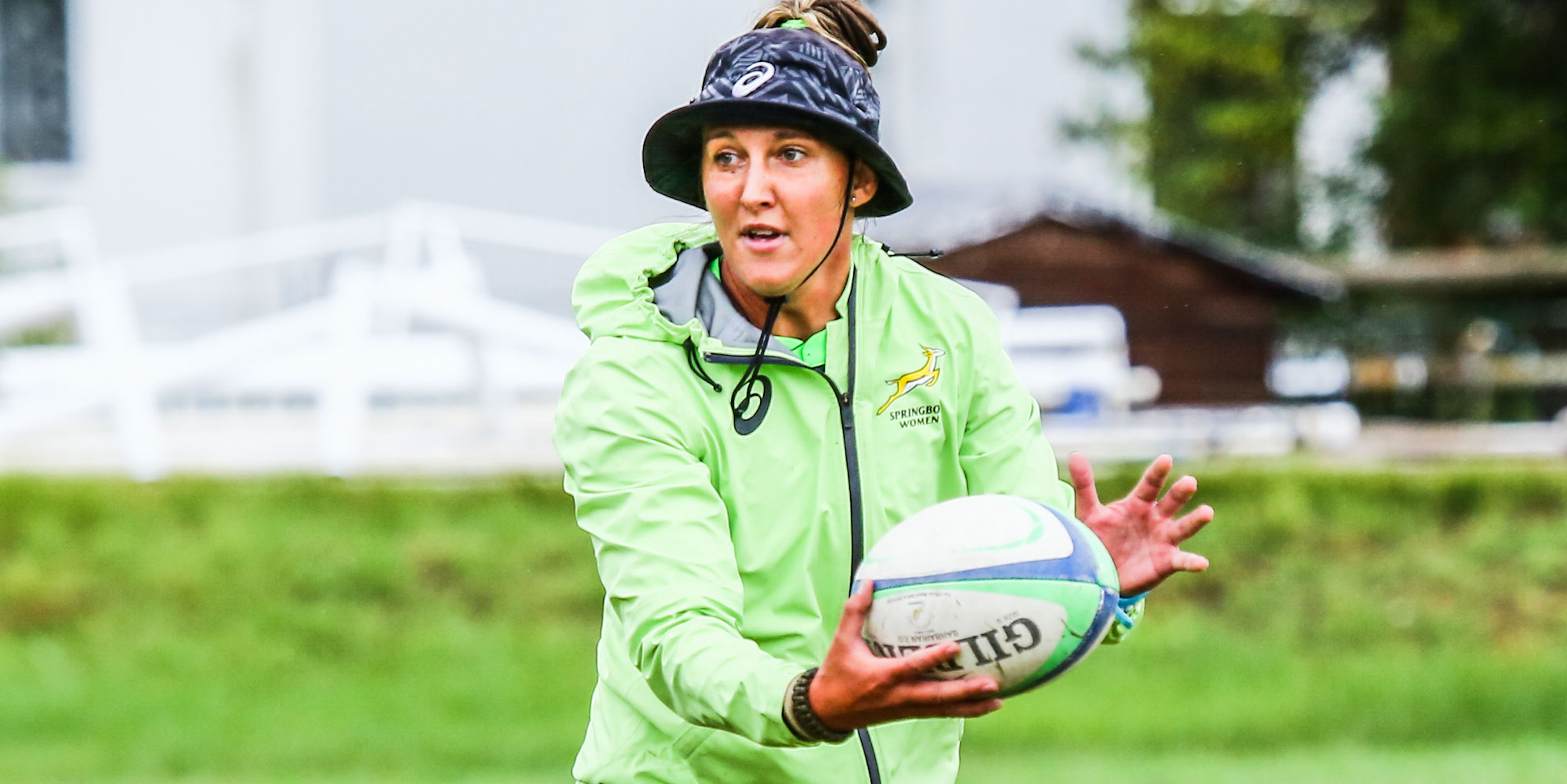 Libbie Janse van Rensburg at one of the Springbok Women training camps this year.