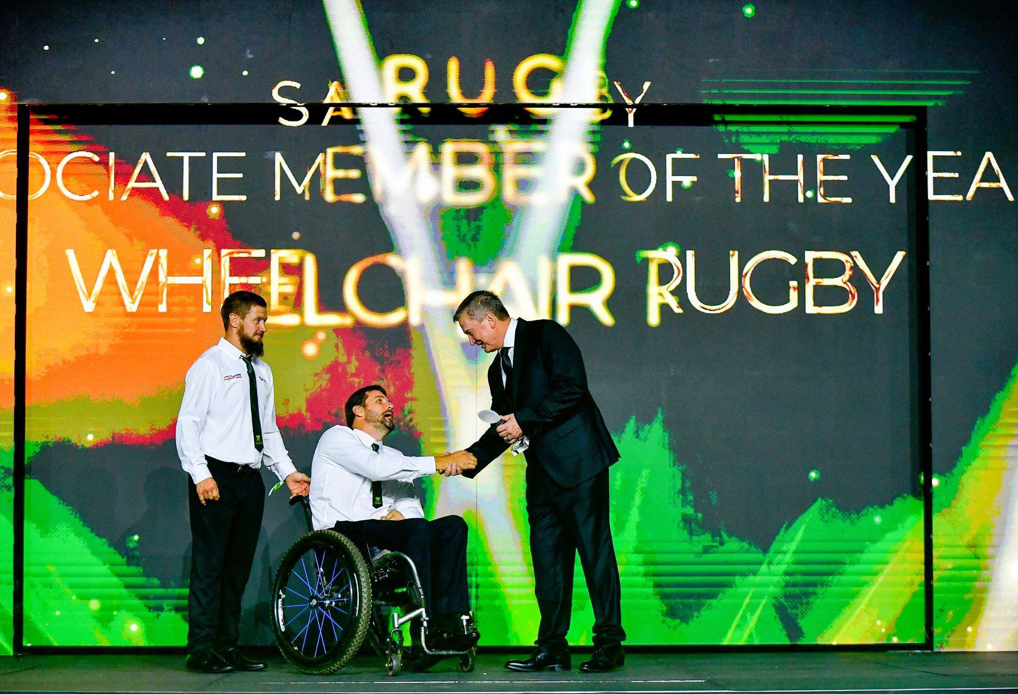 Wheelchair Rugby won the SA Rugby Associate Member of the Year Award for 2025.