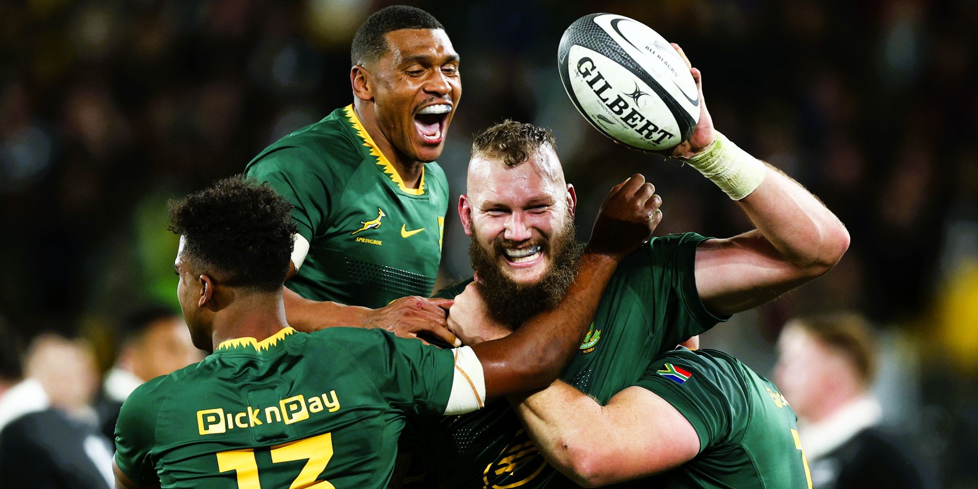 Celebration time in Wellington.