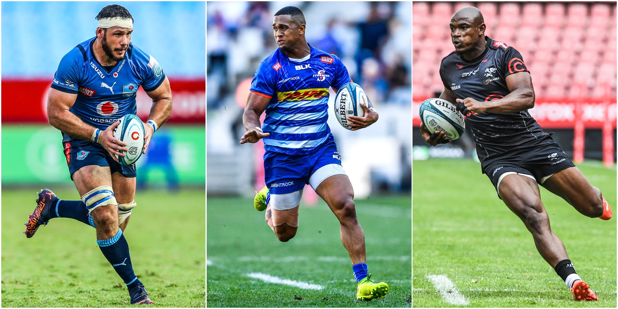Marcell Coetzee, Leolin Zas and Makazole Mapimpi were their teams' top try scorers in the Vodacom URC this season.