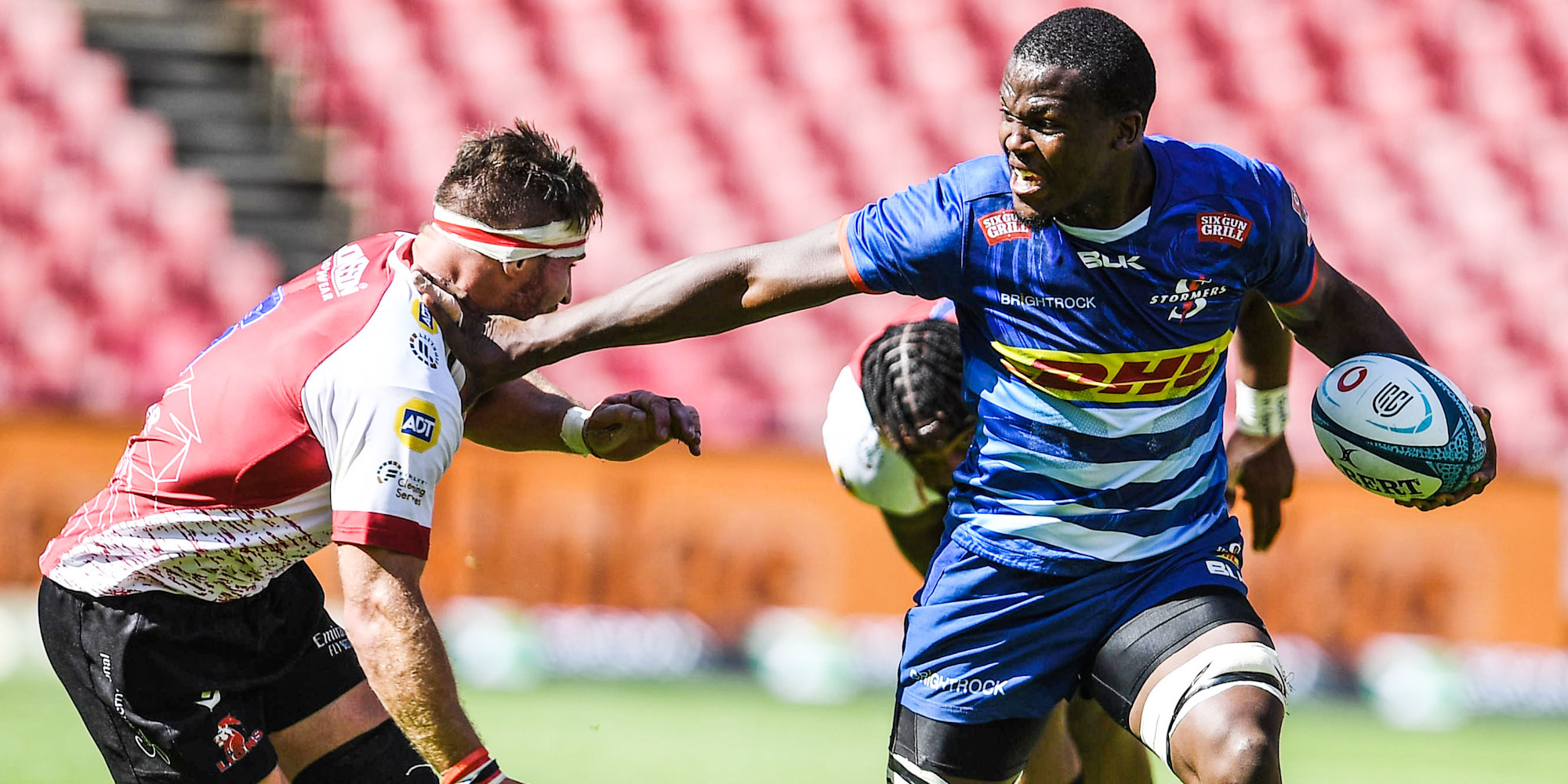 DHL Stormers flanker Hacjivah Dayimani on the attack last season against the Emirates Lions.