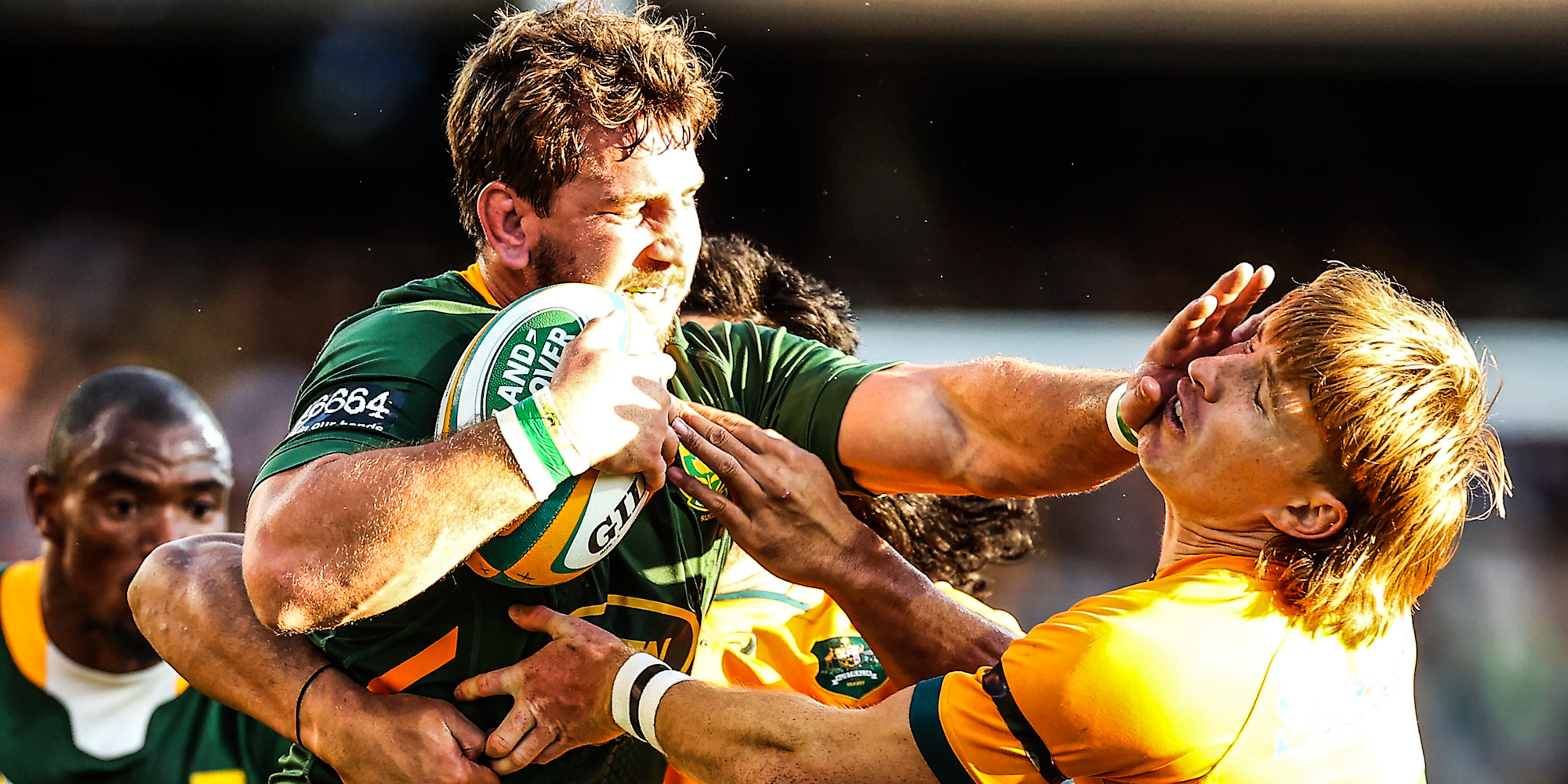 Kwagga Smith scored both the Boks' tries in Adelaide on Saturday.