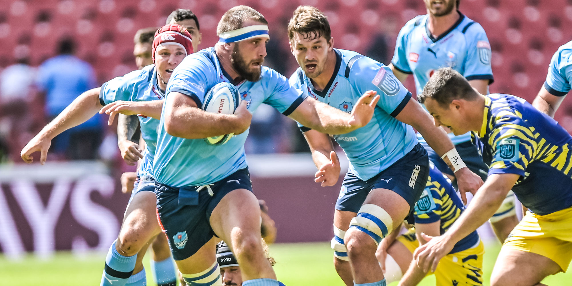 Vodacom Bulls prop Gerhard Steenekamp was named Man of the Match.