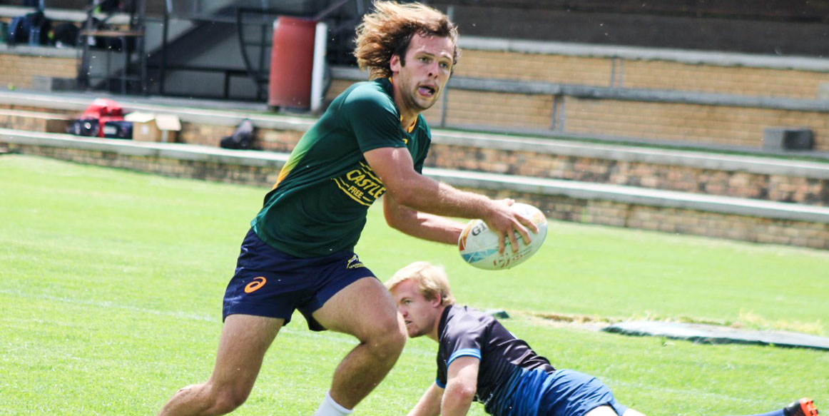 Tiaan Pretorius on the run