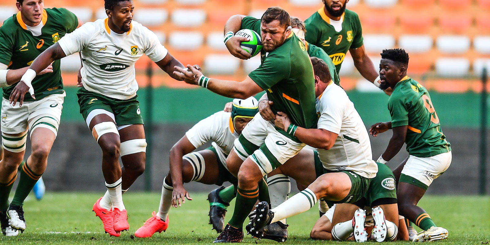 Vermeulen in action during the Castle Lager Springbok Showdown in 2020