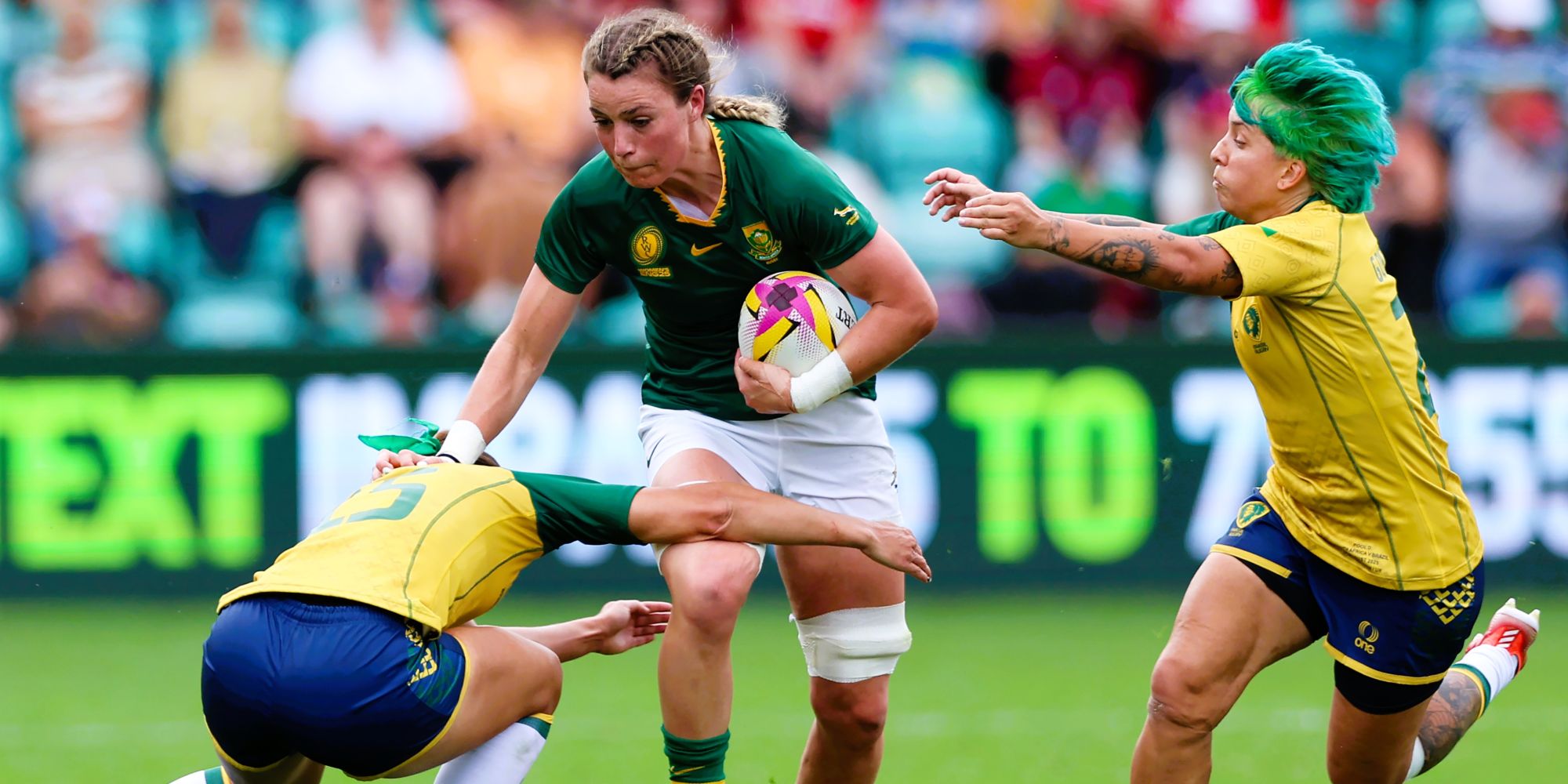 Catha Jacobs on the attack.