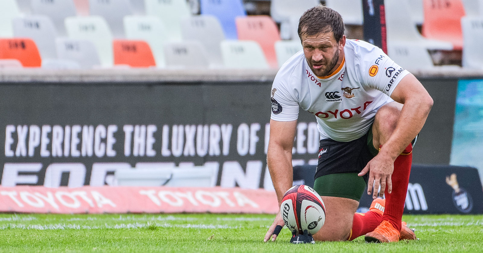 Frans Steyn kicked 19 points for the Toyota Cheetahs
