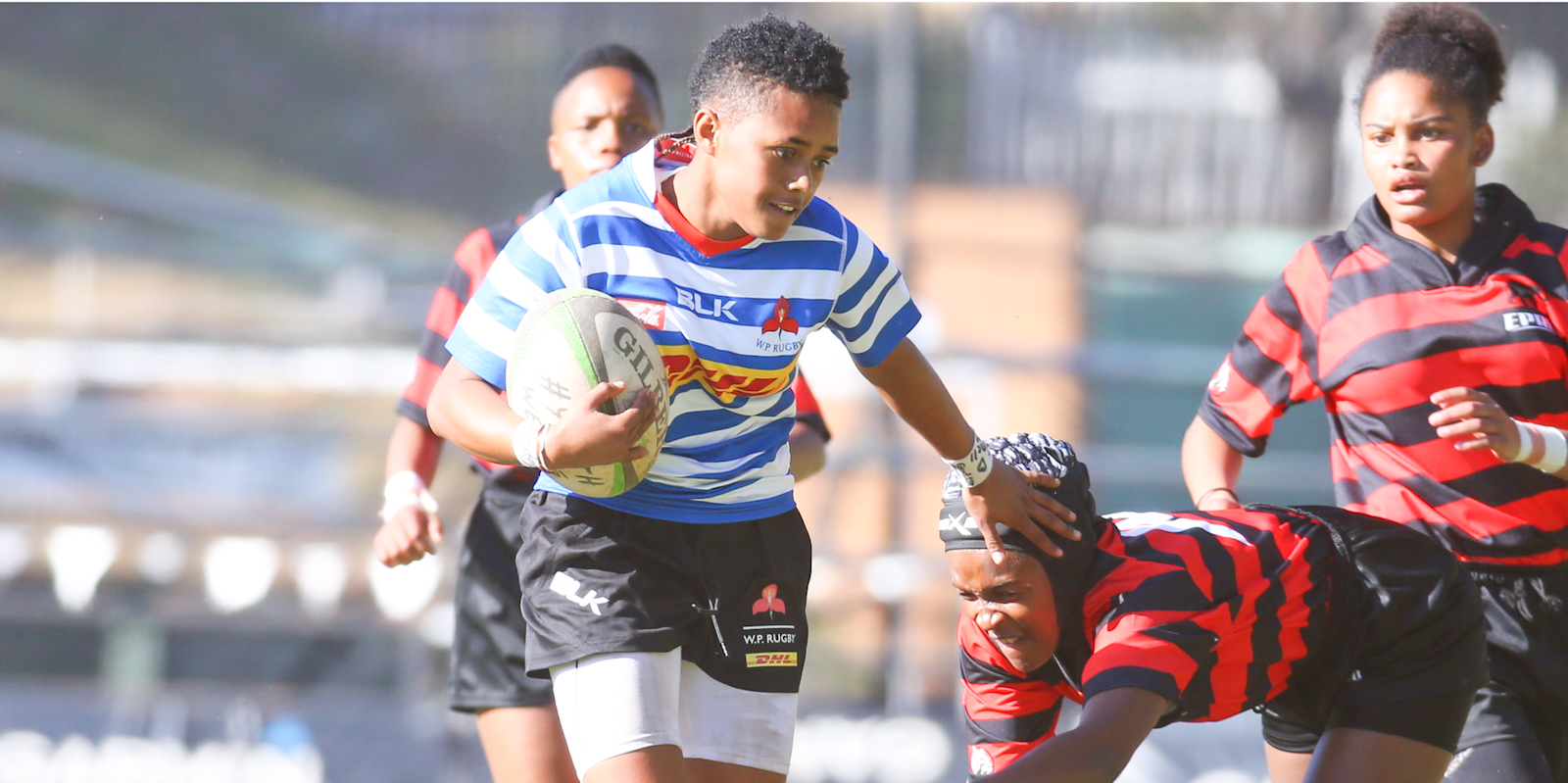 Donelle Snyders scored of of DHL WP's seven tries.
