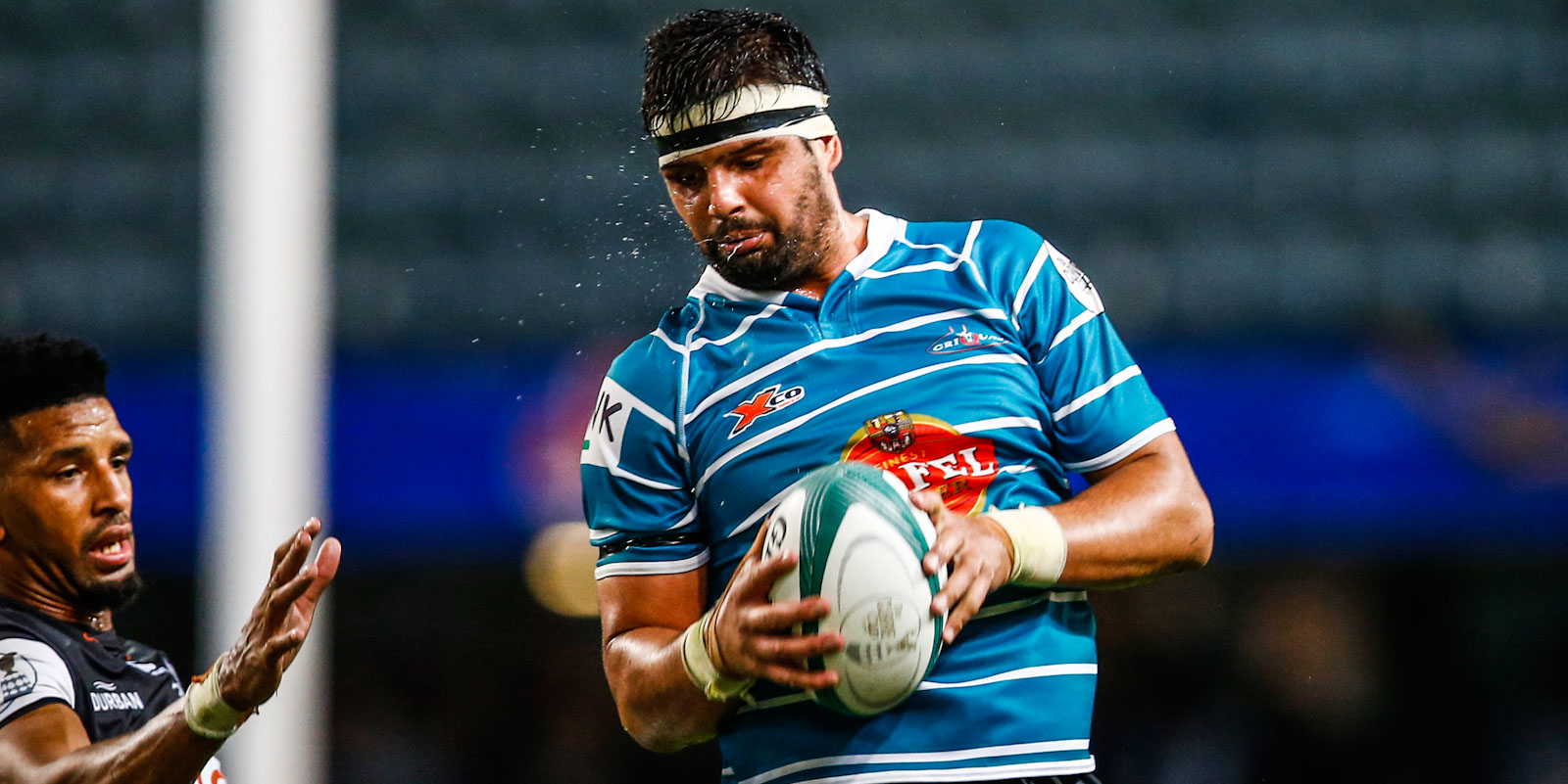 Ian Groenewald in action for Tafel Lager Griquas last year.