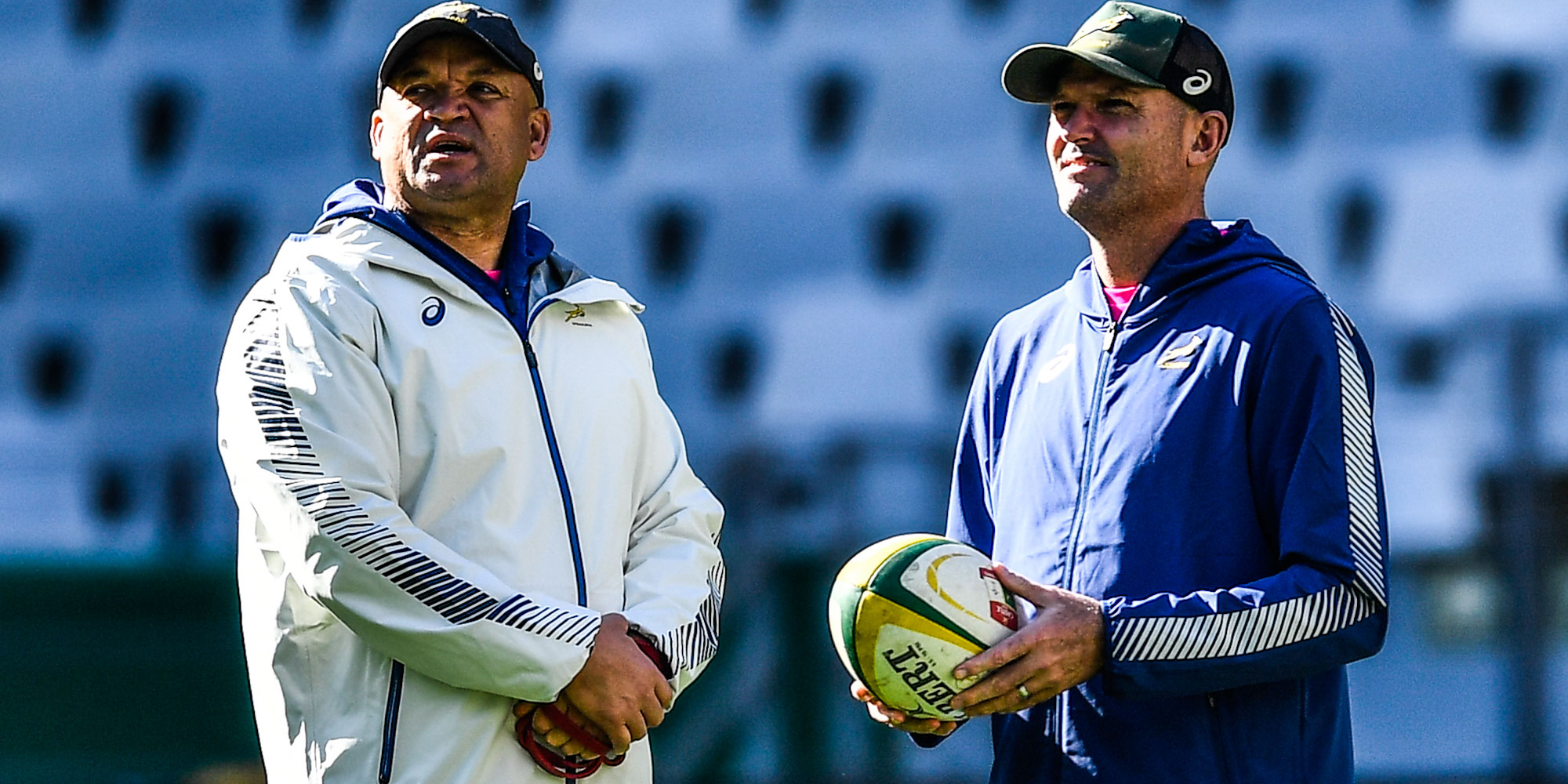 Deon Davids and Jacques Nienaber.