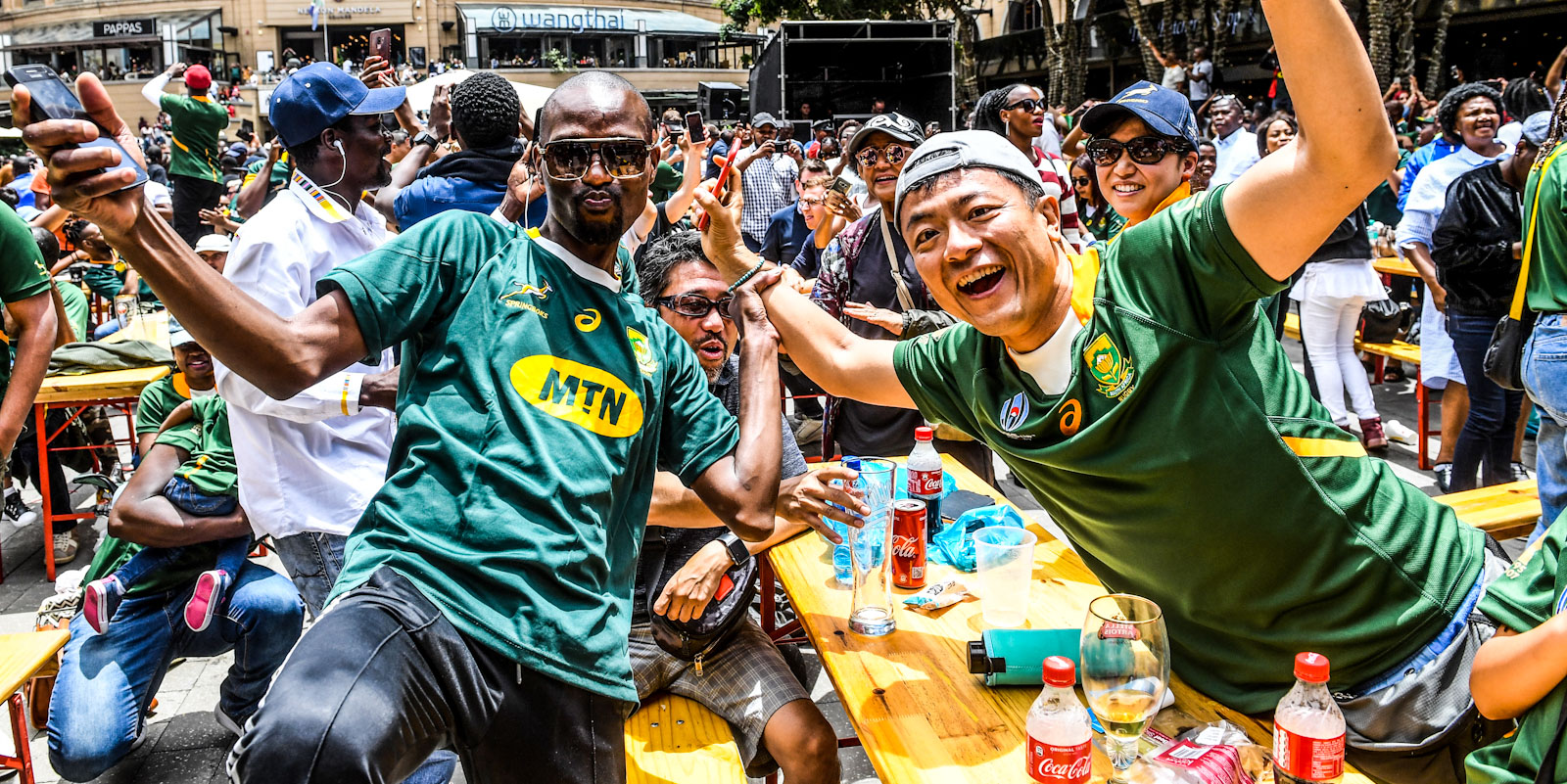 SA Rugby Travel Launches RWC 2023 Packages SA Rugby   191106 Springbok Fans 