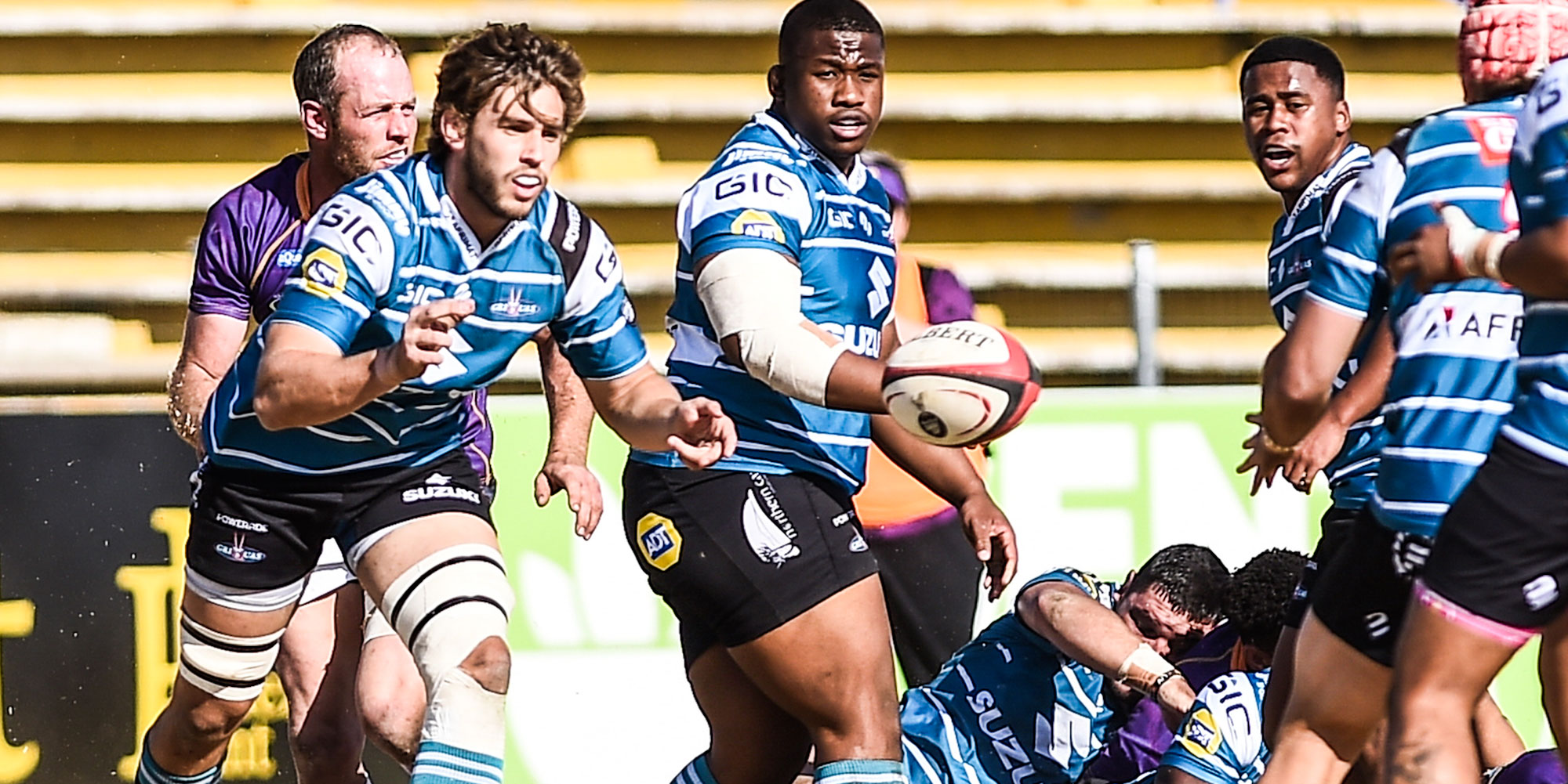 Marco de Witt scored twice for Suzuzi Griquas.