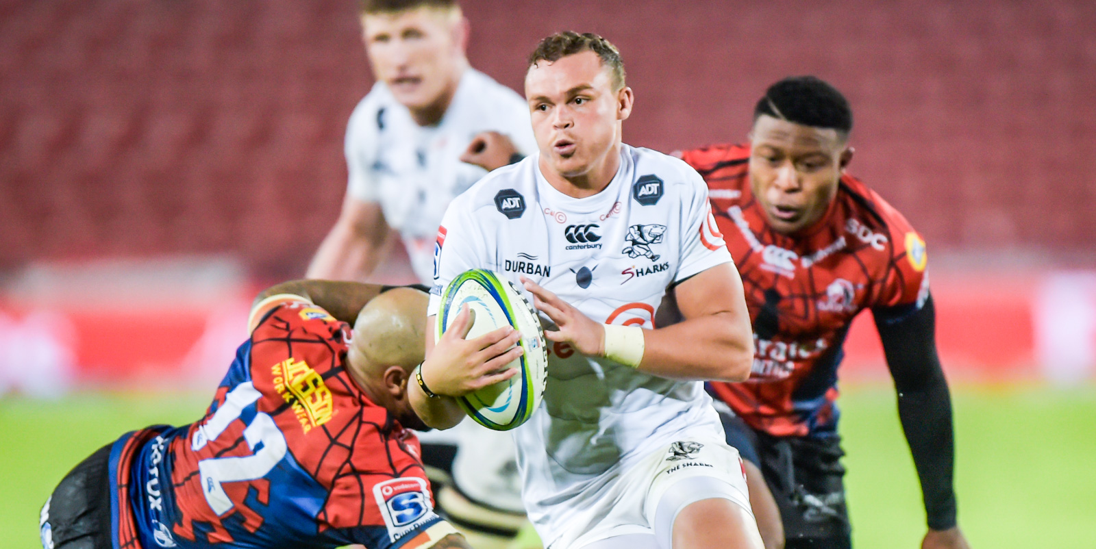 Curwin Bosch in action for the Cell C Sharks.