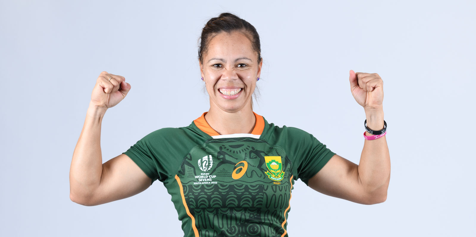 Mathrin Simmers will be playing in her third Rugby World Cup Sevens tournament.